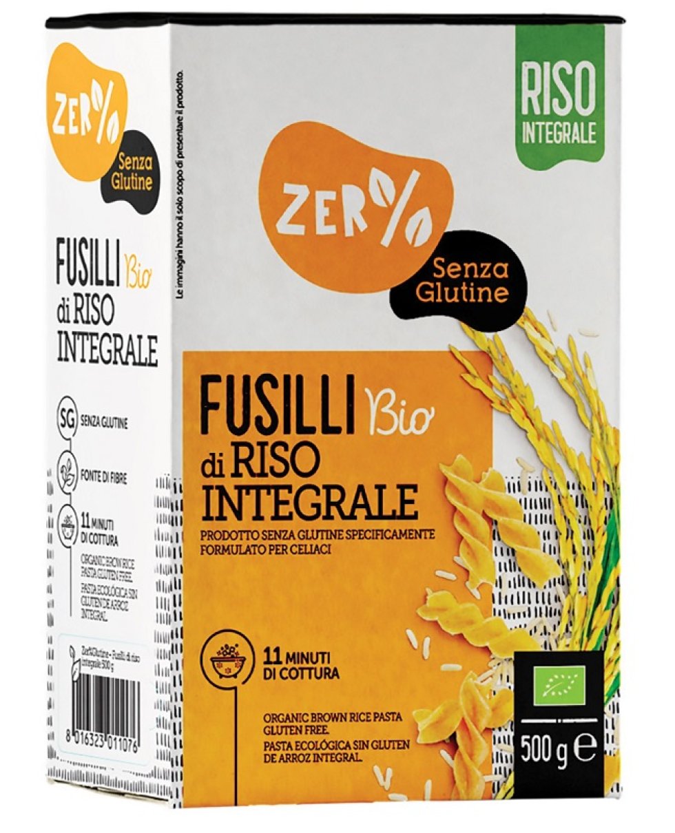 ZER% GLUTINE FUSILLI RISO INTE