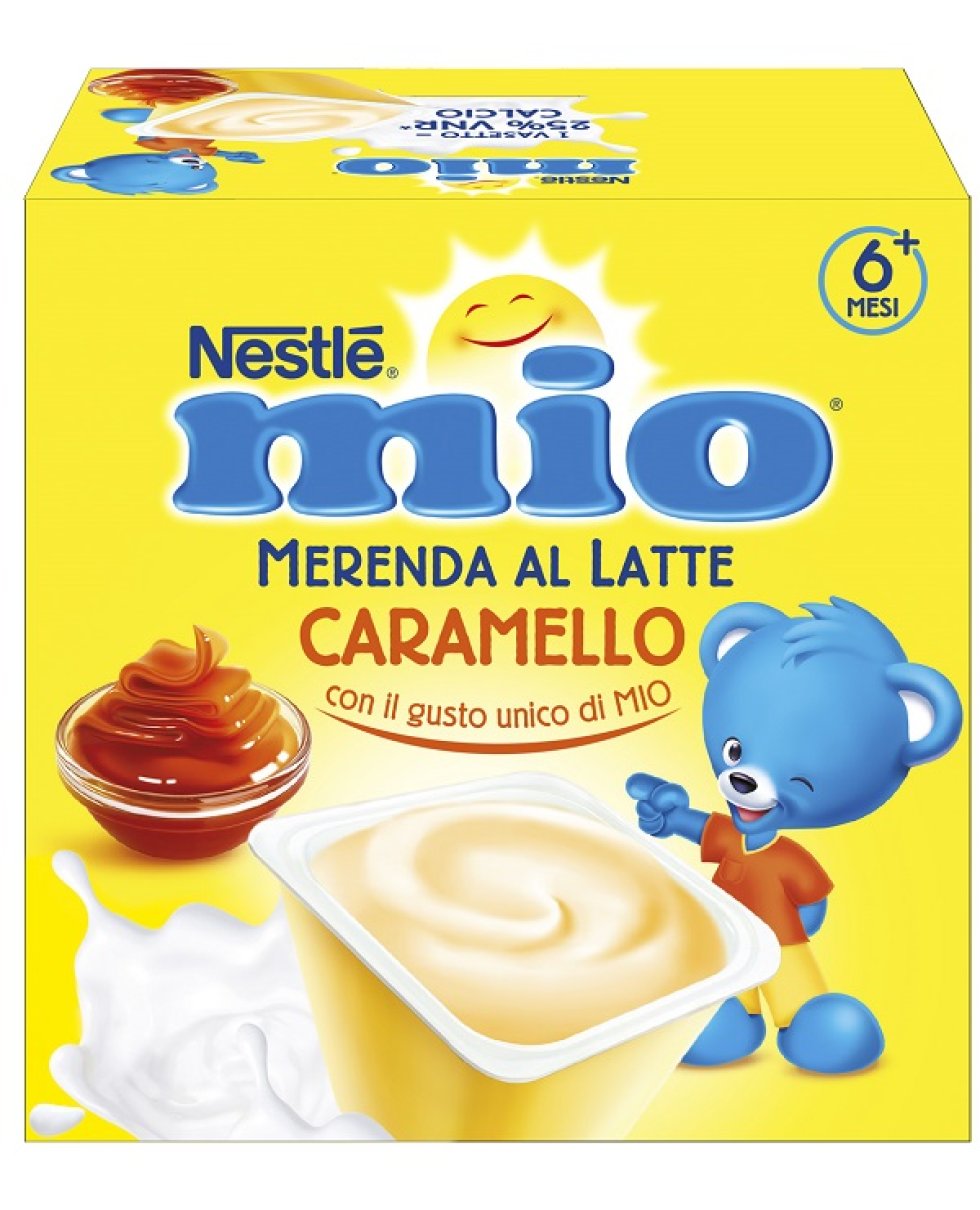 MIO Mer.Latte Caramel 4x100g