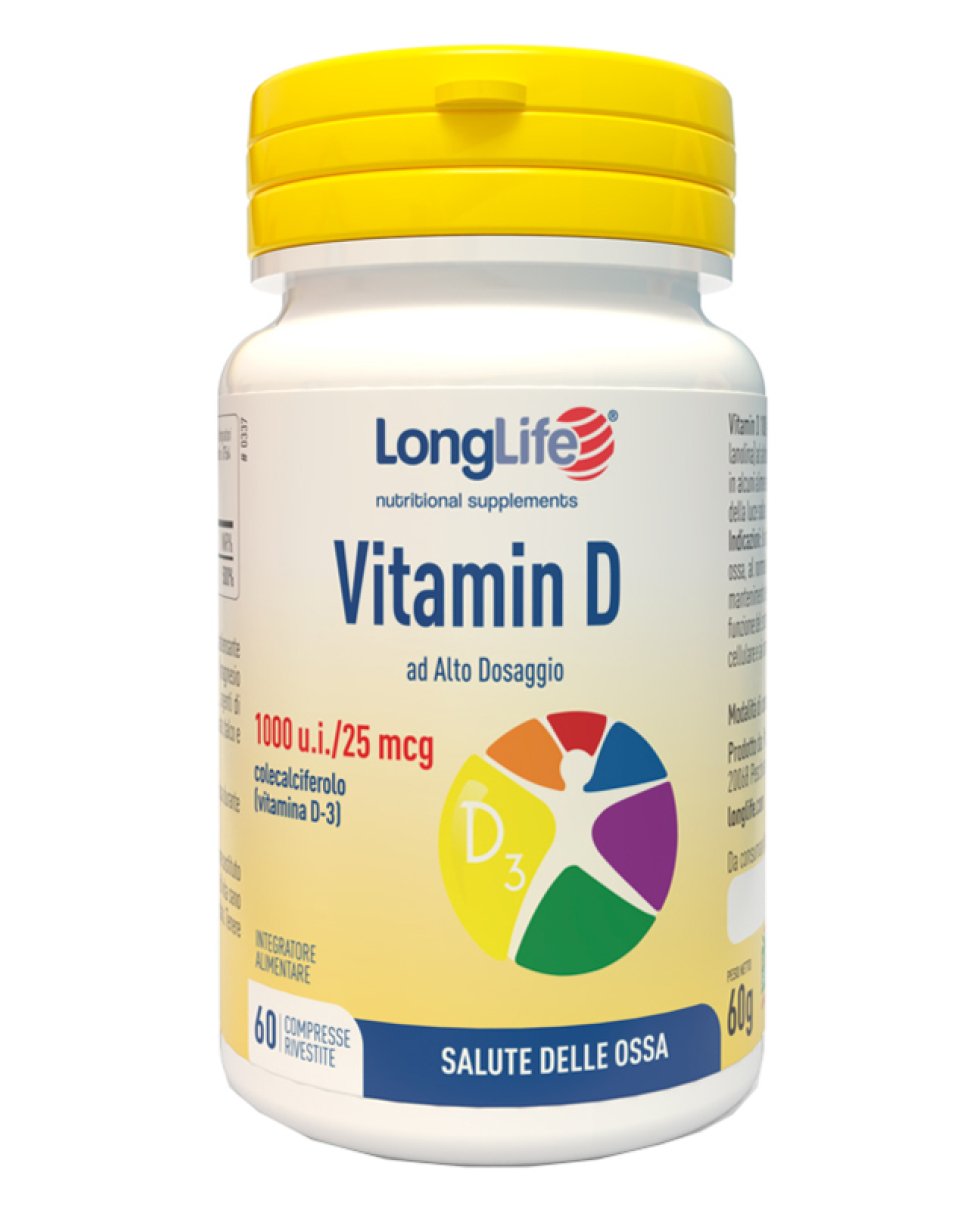 LONGLIFE VITAMIN D1000 60CPR