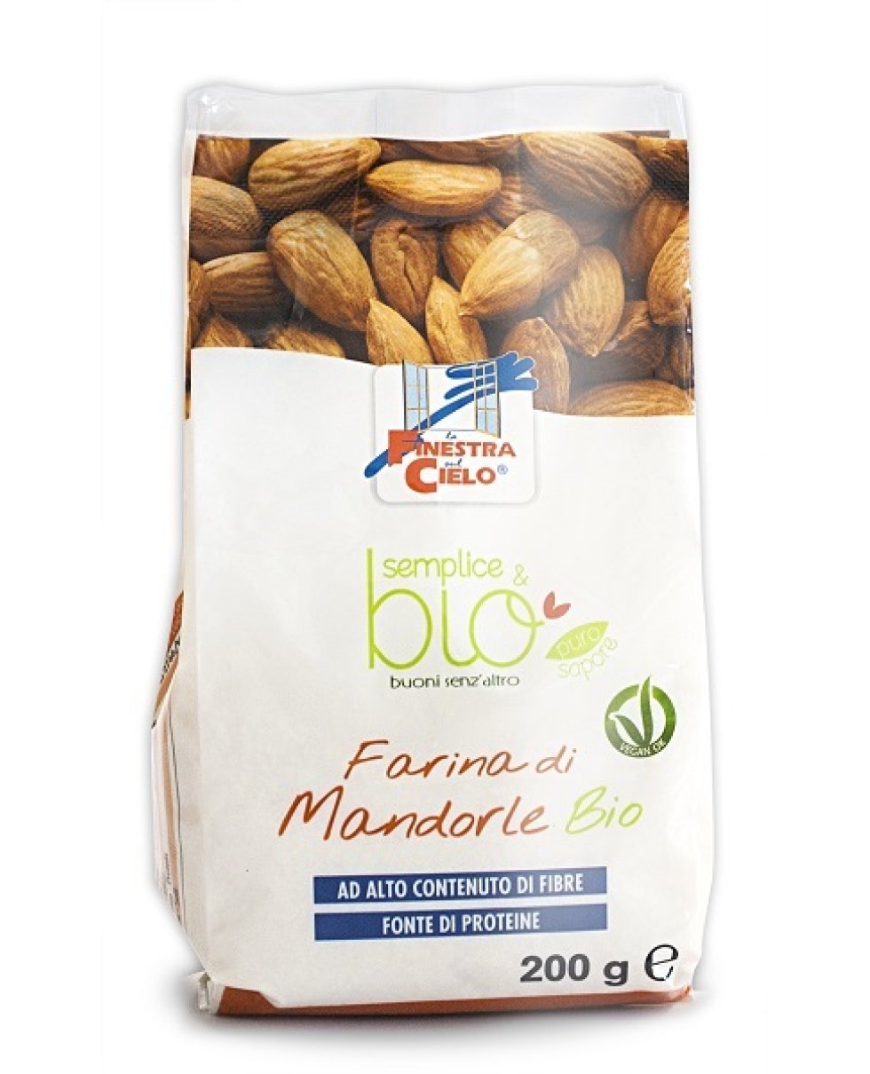 FARINA DI MANDORLE BIO 200G