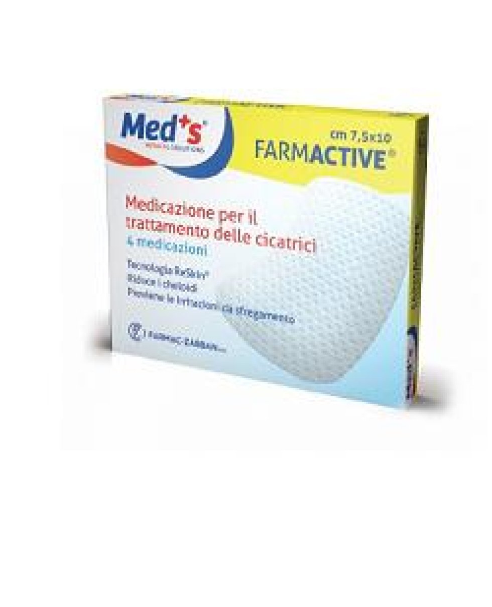 FARMACTIVE CICATRICI 7,5X10 4P