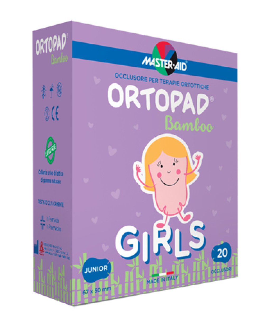 ORTOPAD CER OCUL GIRLS J 20P