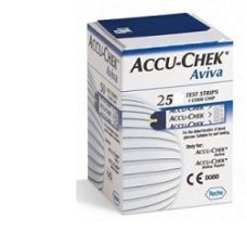 ACCU CHEK AVIVA 25STR