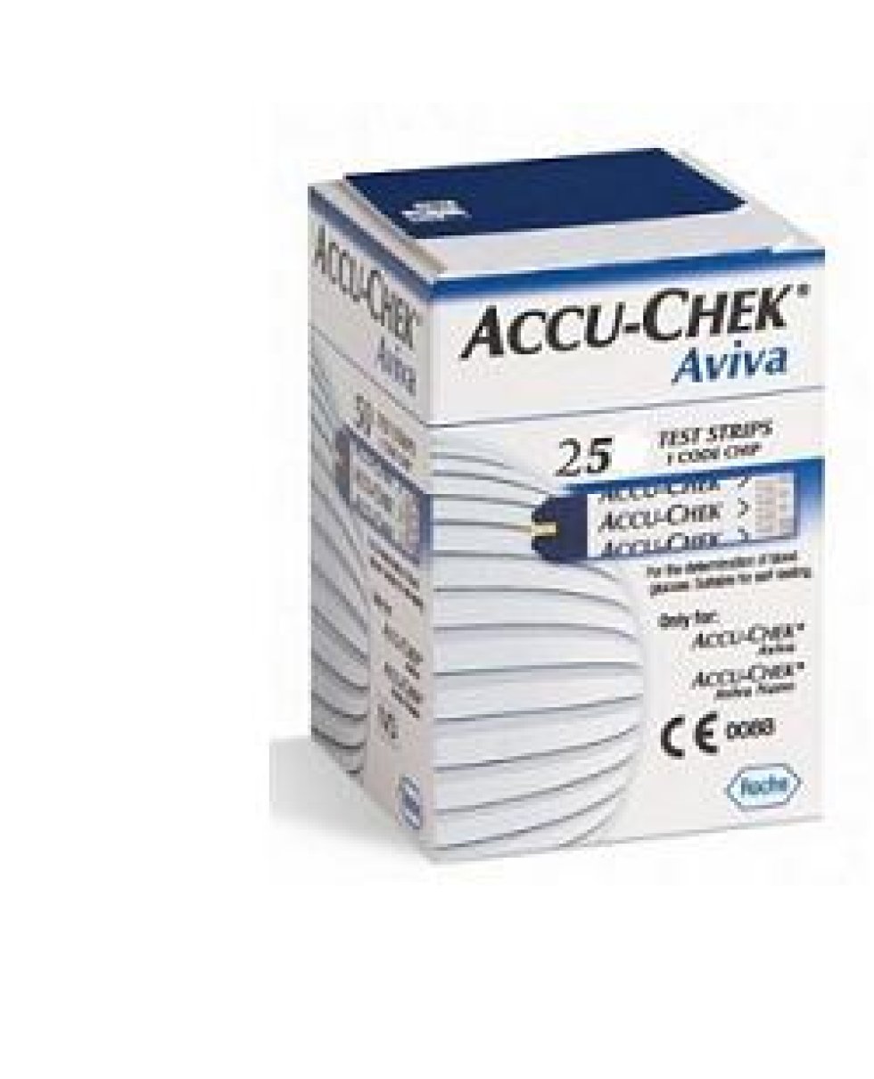 ACCU CHEK AVIVA 25STR