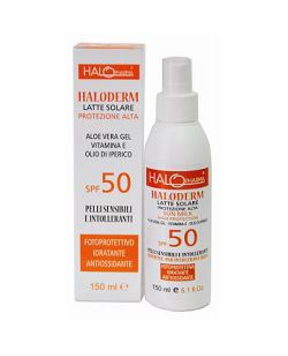 HALODERM LATTE SOL SPF50 150ML