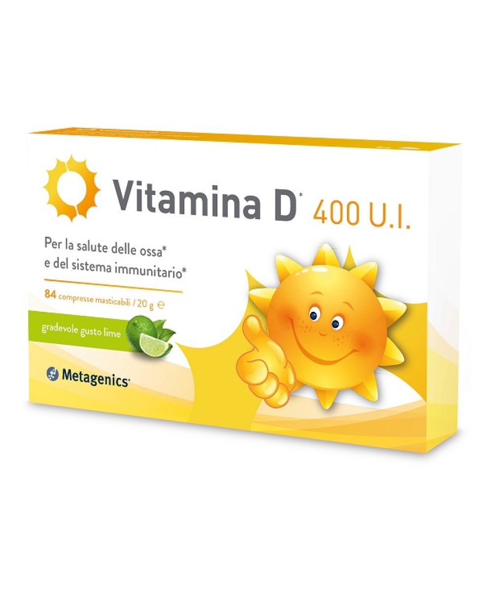 VITAMINA D 400 UI 84CPR