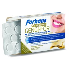 Forhans Gengi-For 30 Compresse Orosolubili Con Lattoferrina E D-Biotina