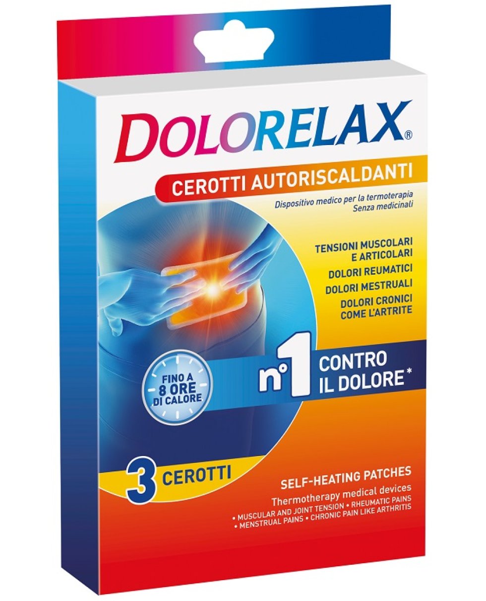 DOLORELAX MED CER EFFET CALD 3PZ