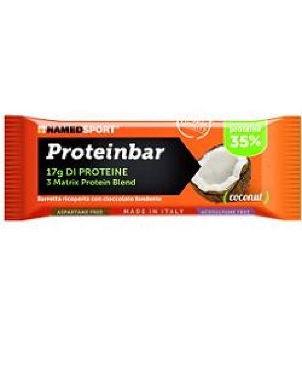 PROTEINBAR COCONUT BARRETTA50G