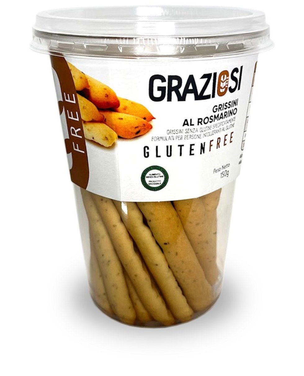 GRAZIOSI Grissini Rosm.150g