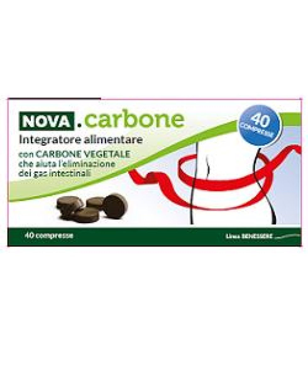 CARBONE VEGETALE NOVA 40CPR ARG