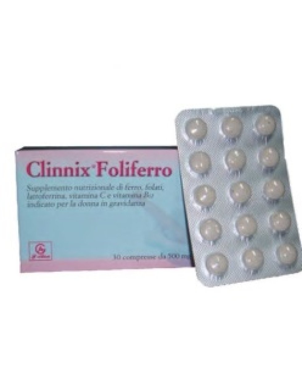 CLINNIX Foliferro 30 Cpr 500mg