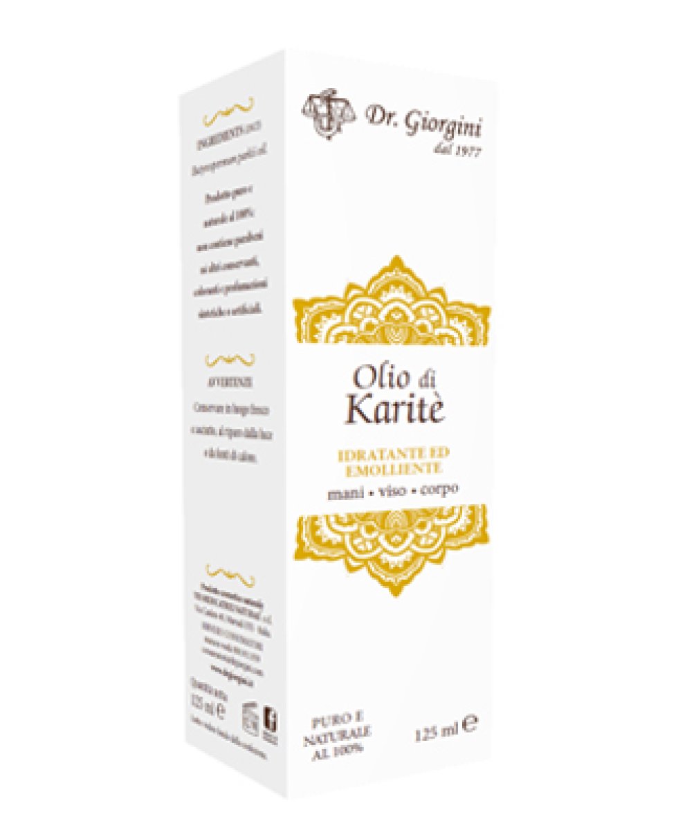 OLIO DI KARITE' 125ML GIORGINI