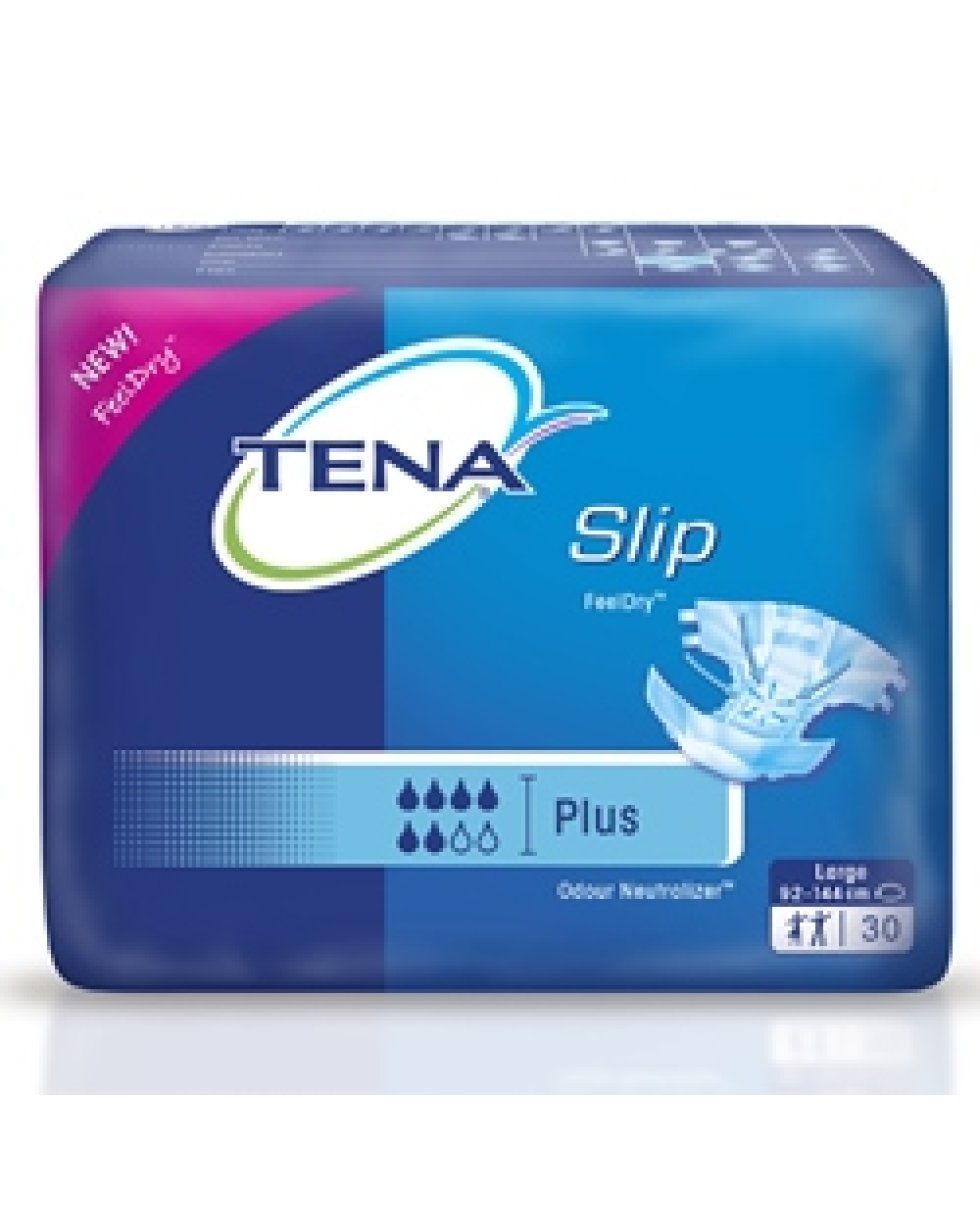 TENA SLIP PLUS PAN L 30PZ 0730