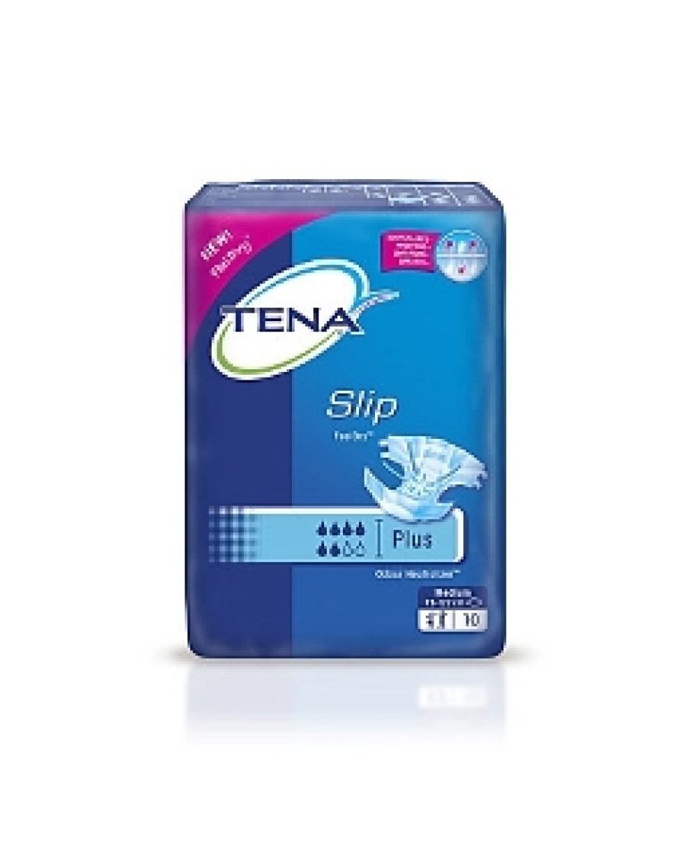 TENA SLIP PLUS PAN M 10PZ 0610