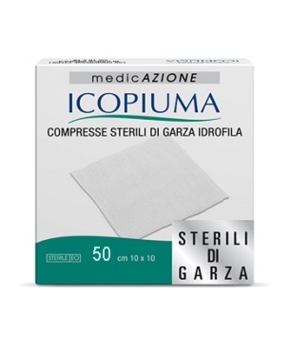 COMPRESSE GARZA 10X10 50PZ ICO