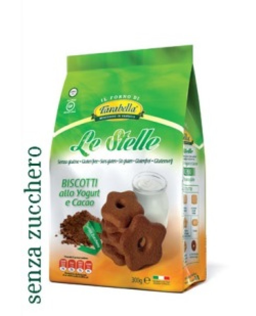 STELLE YOGURT/CACAO S/ZUCCH300