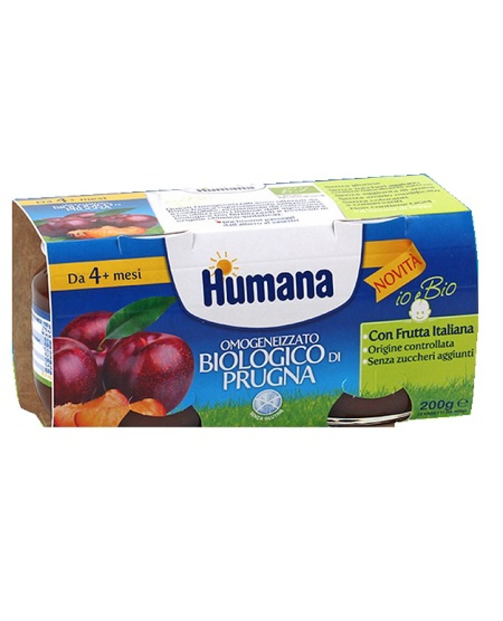 HUMANA OMOG PRUGNA BIO 2X100G