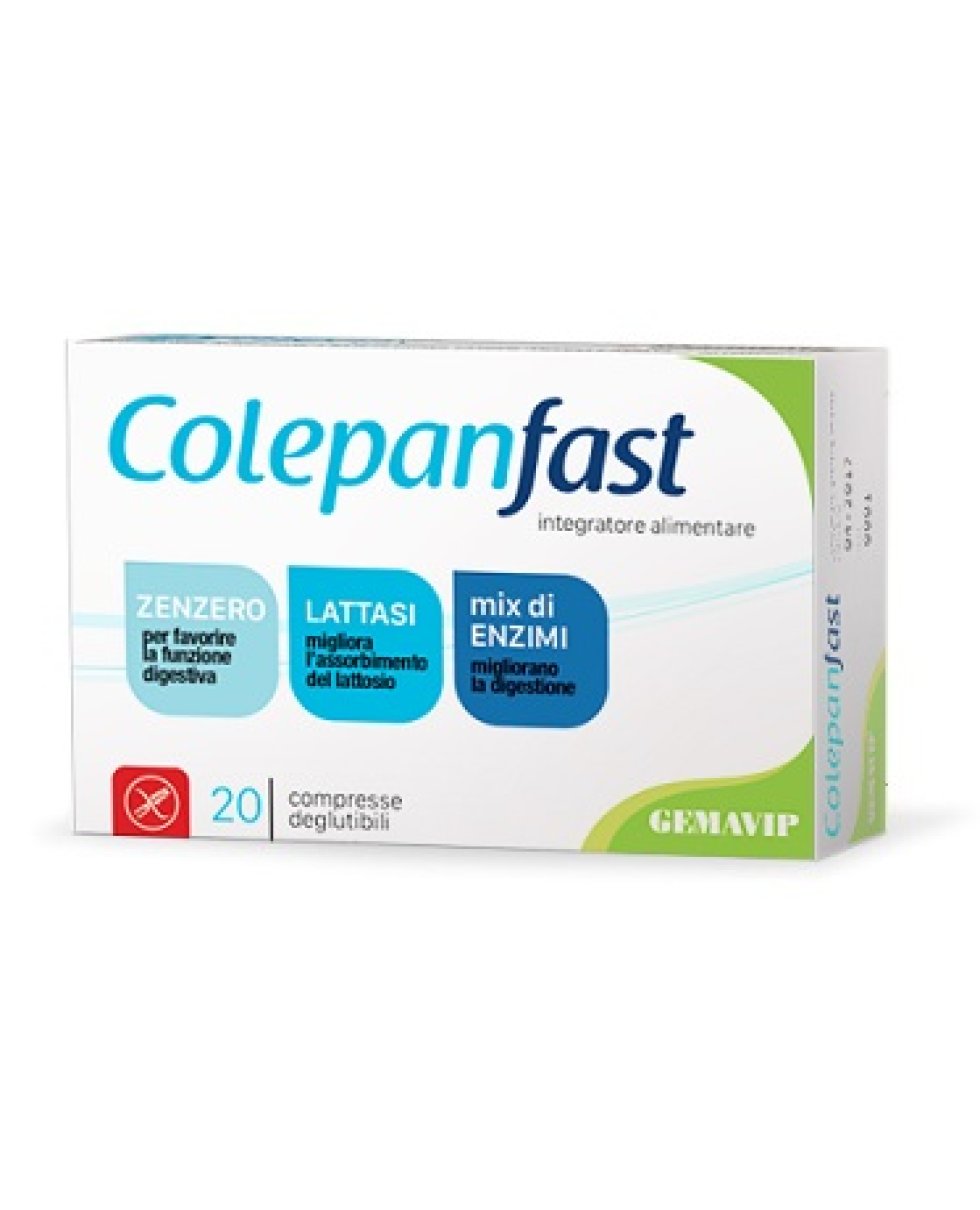 Colepan Fast 20cpr