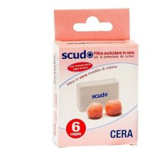 EAR PLUG SCUDO CERA 6 COPPIE 1