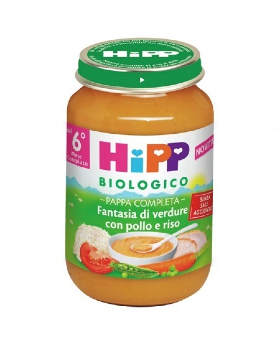 HIPP FANTASIA VERDU POLLO/RISO