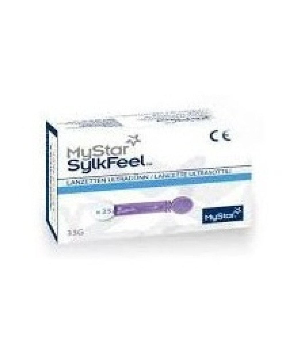 MYSTAR SYLKFEEL LANCETS G33 25PZ