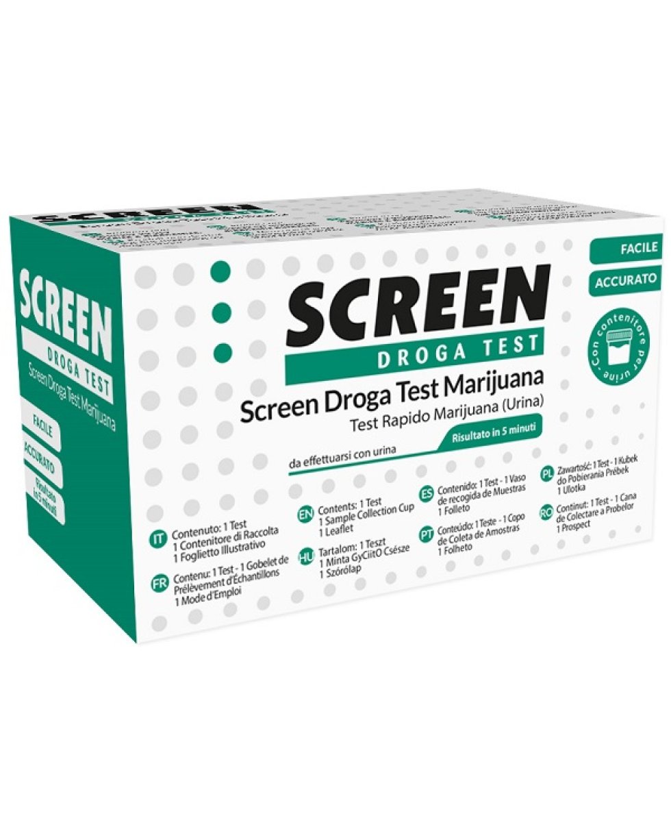 SCREEN DROGA TEST MARIJUANA