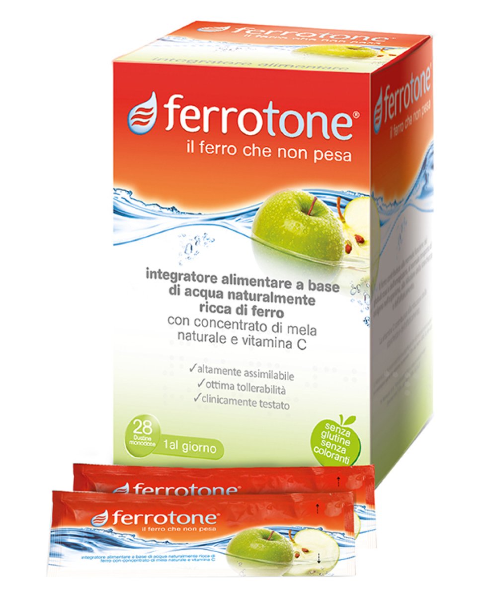 FERROTONE APPLE 28SACCH 25ML