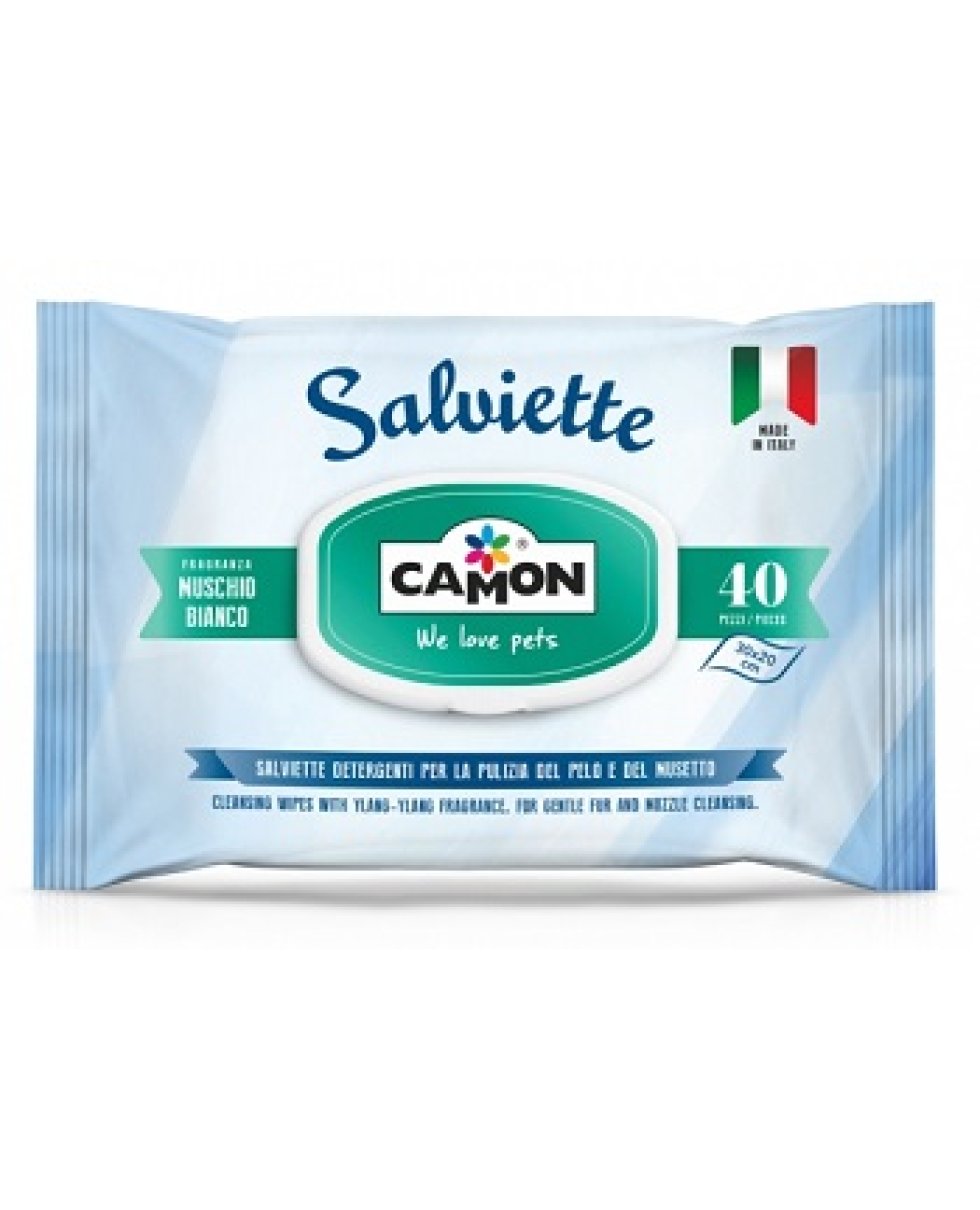 SALVIETTE MUSCHIO BIANCO