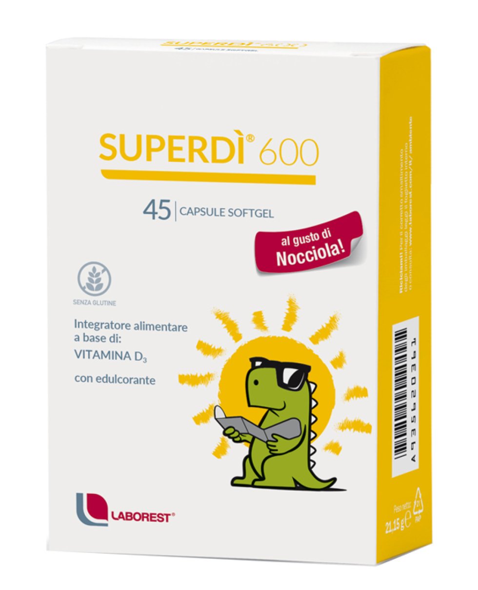 Superdi' 600 Integratore Alimentare 45 Capsule