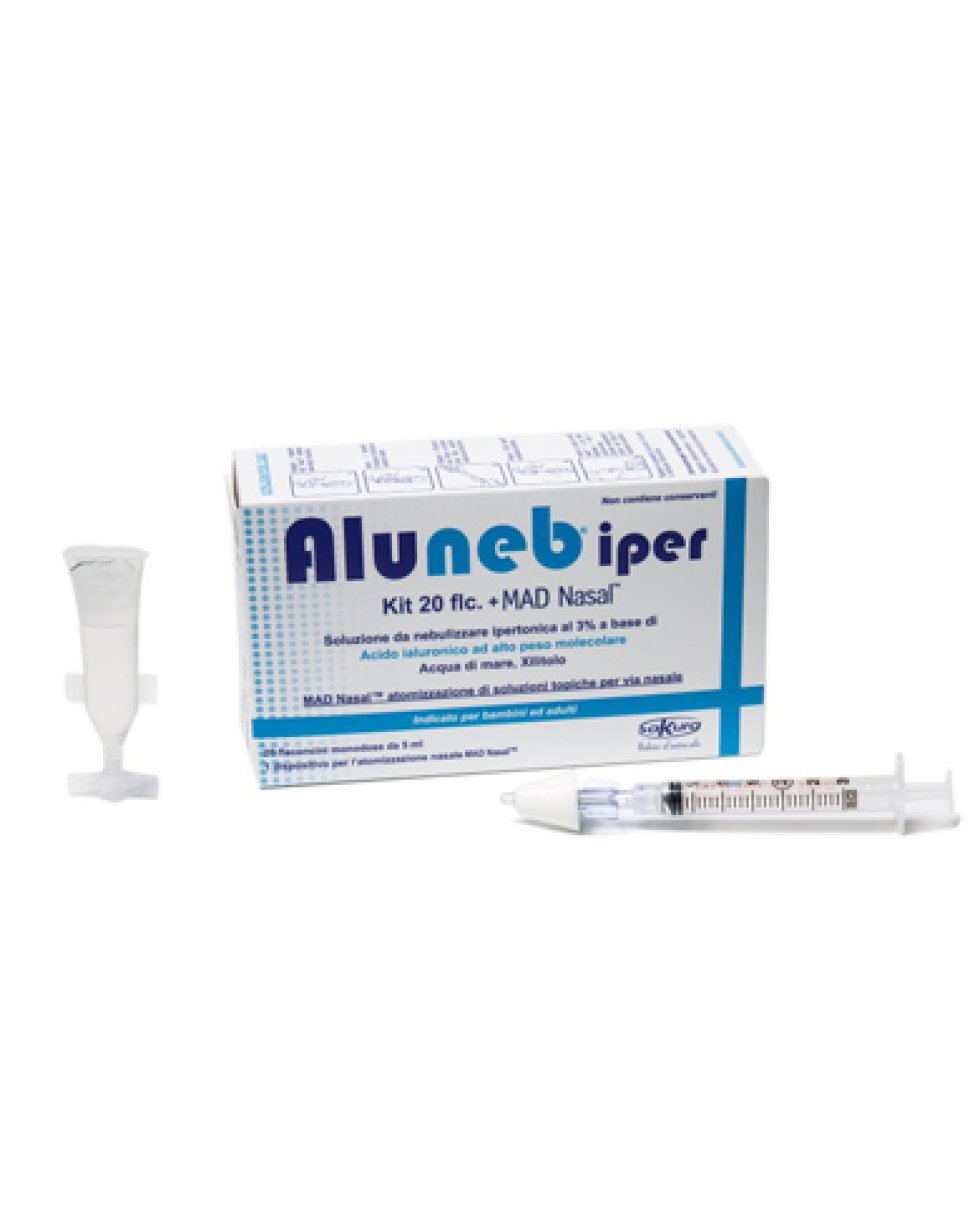 ALUNEB KIT IPER 20FL+MAD NASAL