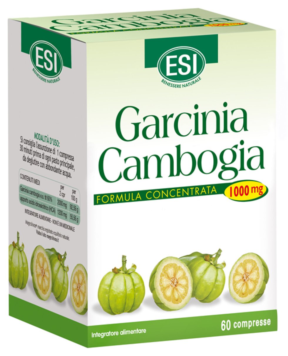 Esi Garcinia Cambogia Integratore Metabolismo 60 Compresse