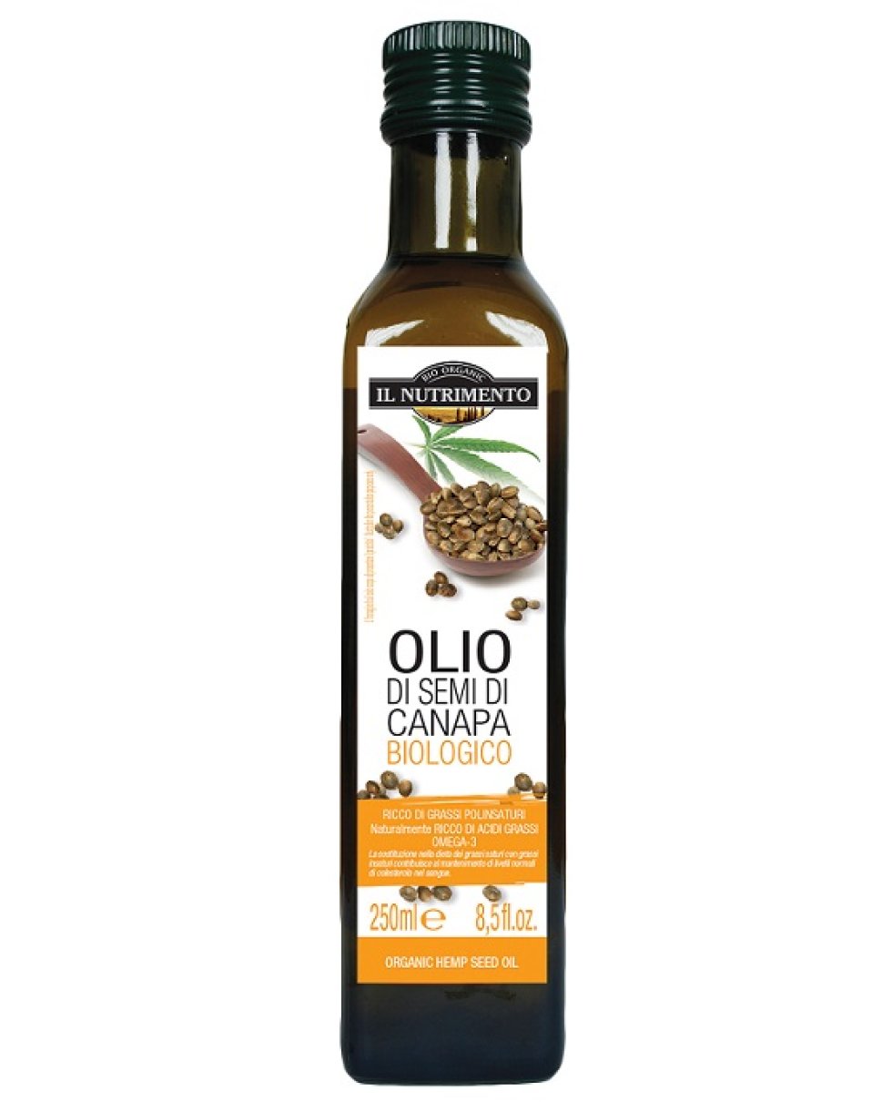 NUT Olio Canapa 250ml Crudo