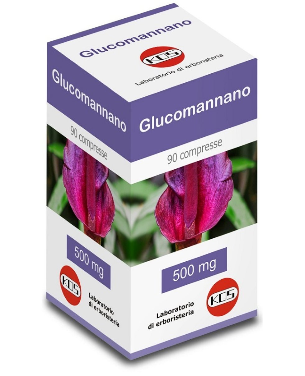 GLUCOMANNANO 90CPR 500MG