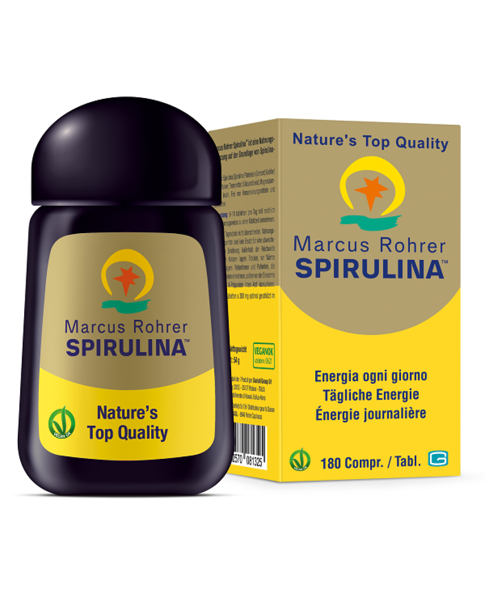 SPIRULINA MARCUS ROHRER 180CPR