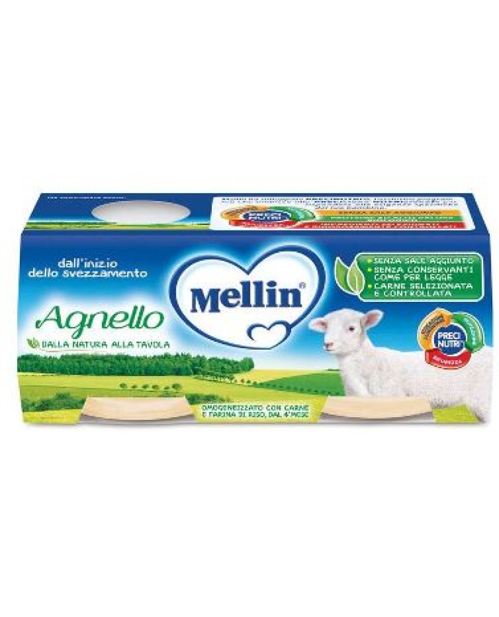 MELLIN OMOG AGNELLO 2X120G