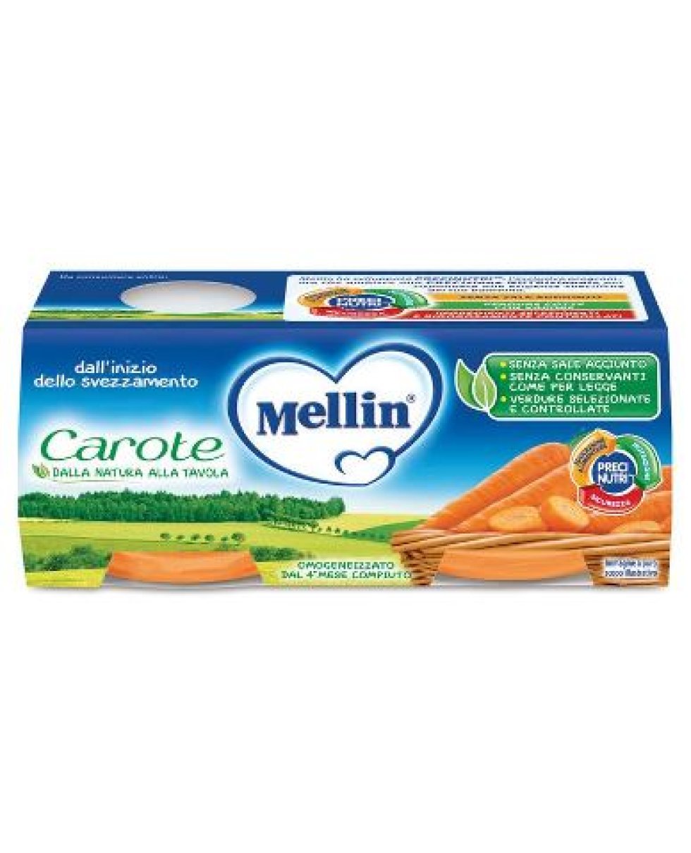 MELLIN OMOG CAROTE 2X80G