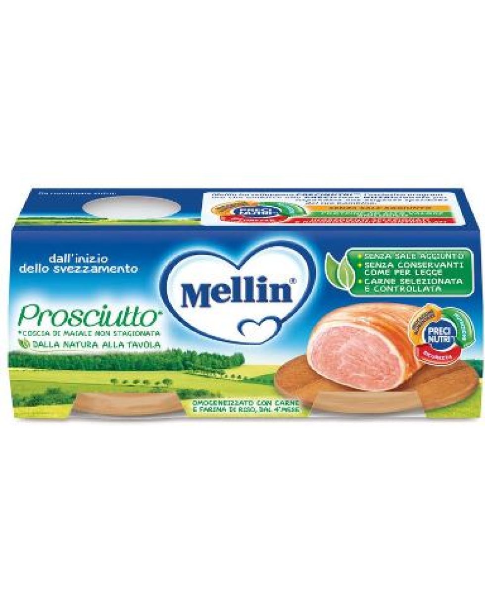 MELLIN OMOG PROSCIUTTO 2X120G