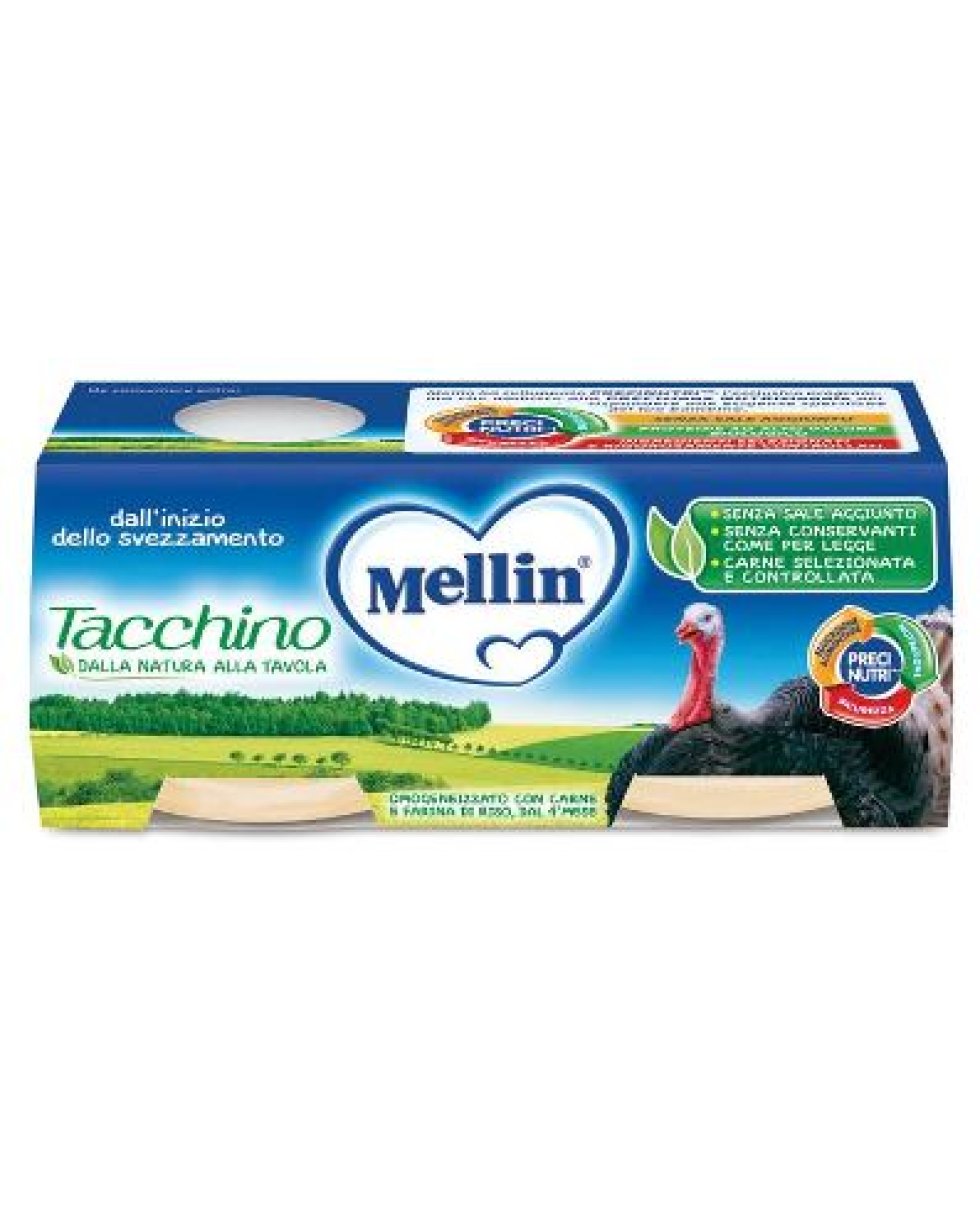 OMOG MELLIN TACCHINO 2X120G