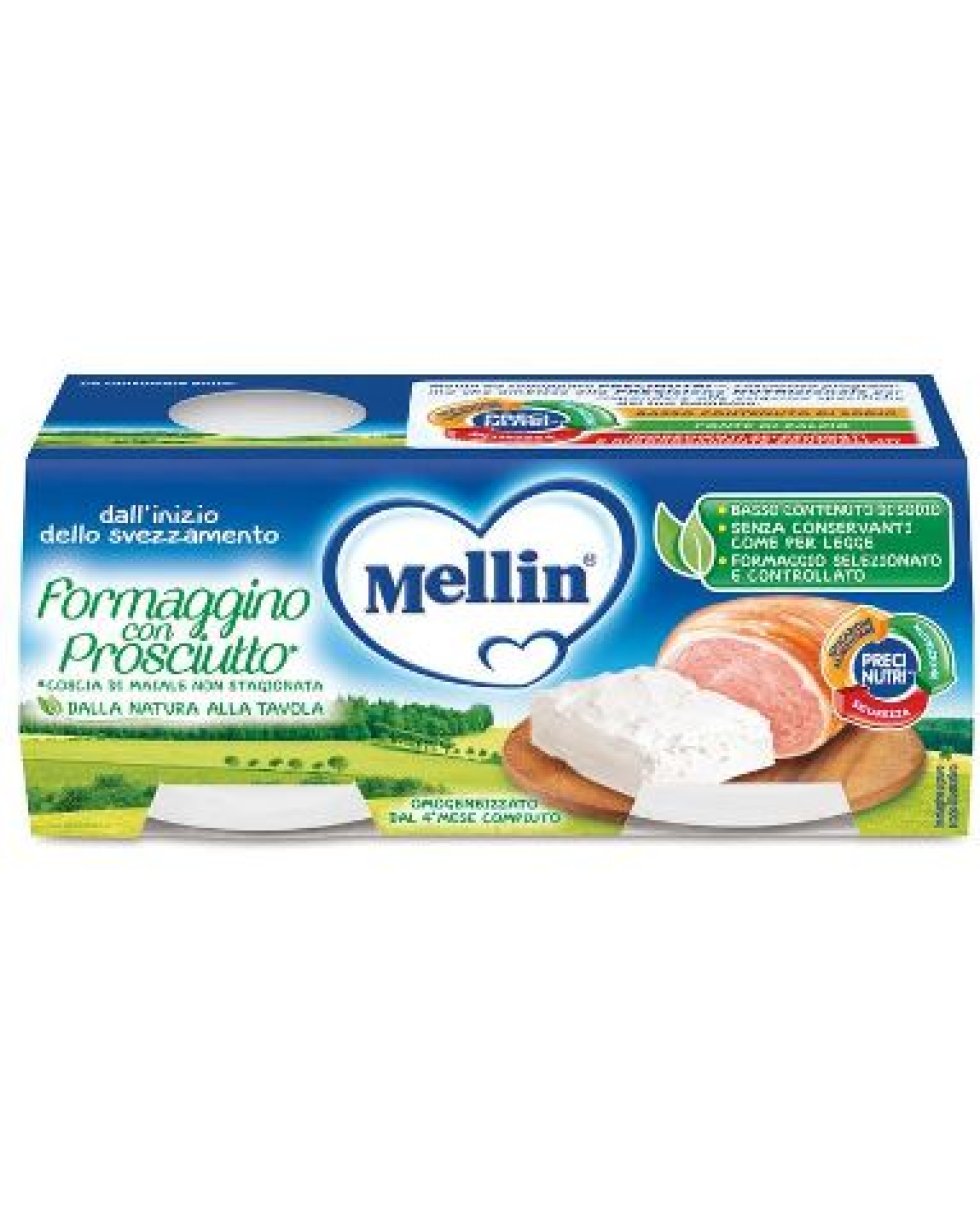 MELLIN Formagg.Prosciutto2x80g