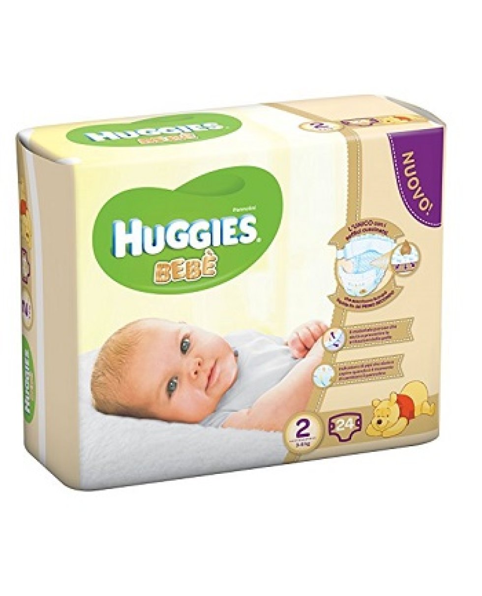 HUGGIES BASE 2 BEBE' 24PZ