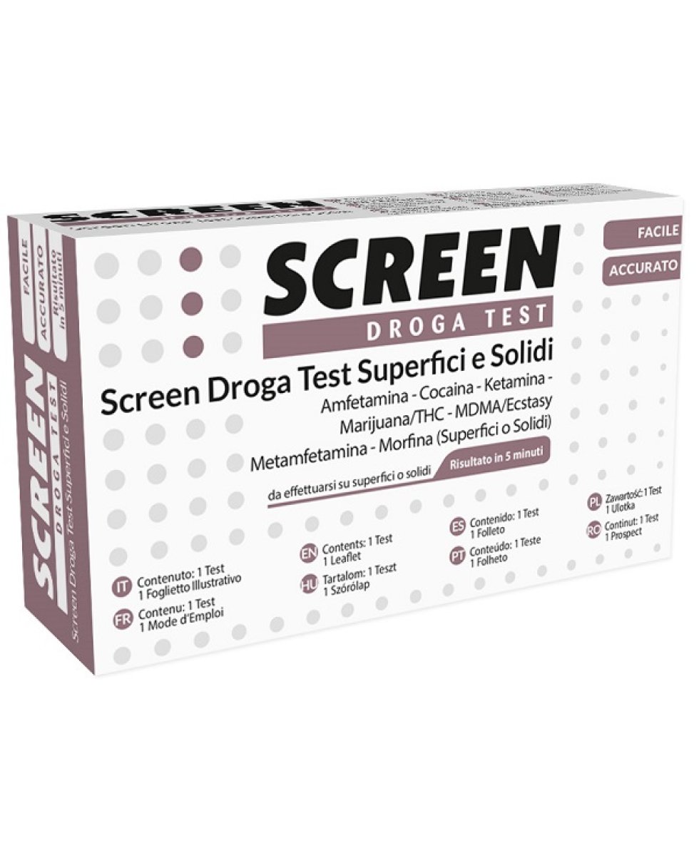 SCREEN DROGA TEST SUP/POLV 1PZ