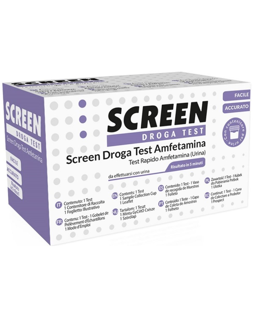 SCREEN DROGA TEST ANFETAMINE