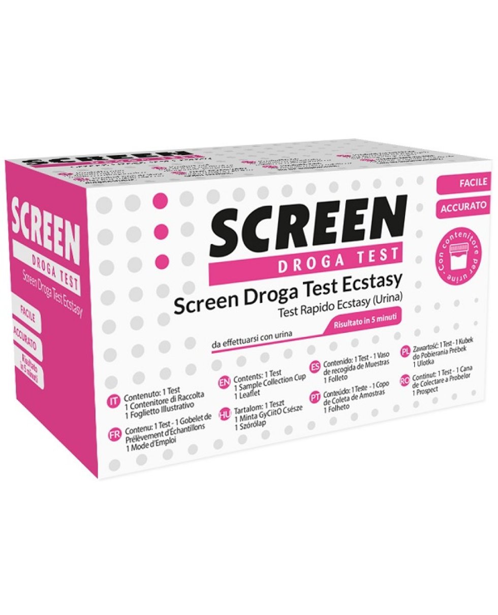 SCREEN DROGA TEST ECSTASY