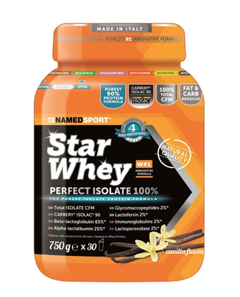 STAR WHEY ISOLATE VANILLA 750G