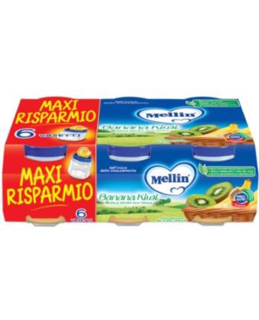 OMO MELLIN Banana/Kiwi 6x100g