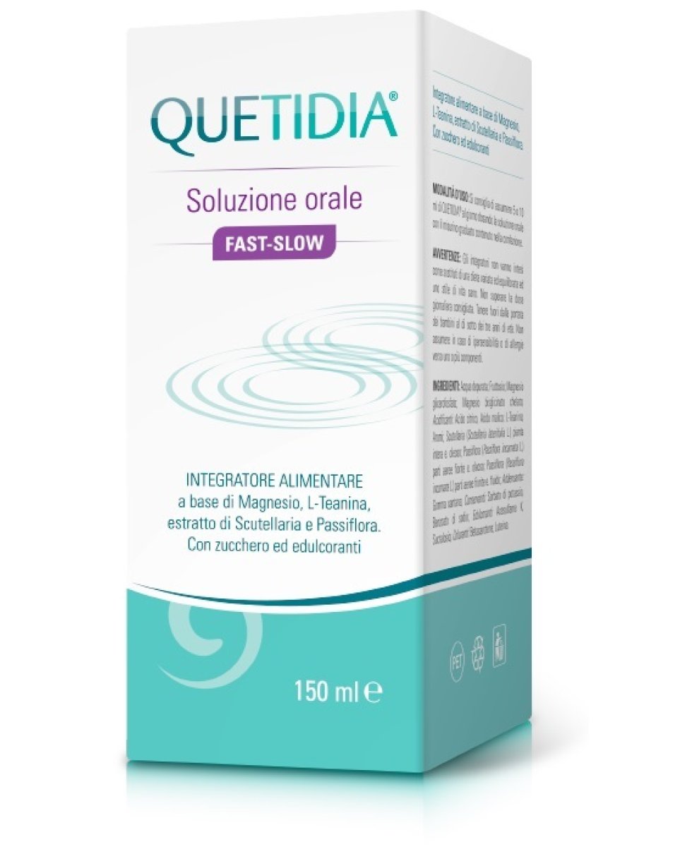 QUETIDIA SOL ORALE FAST 150ML