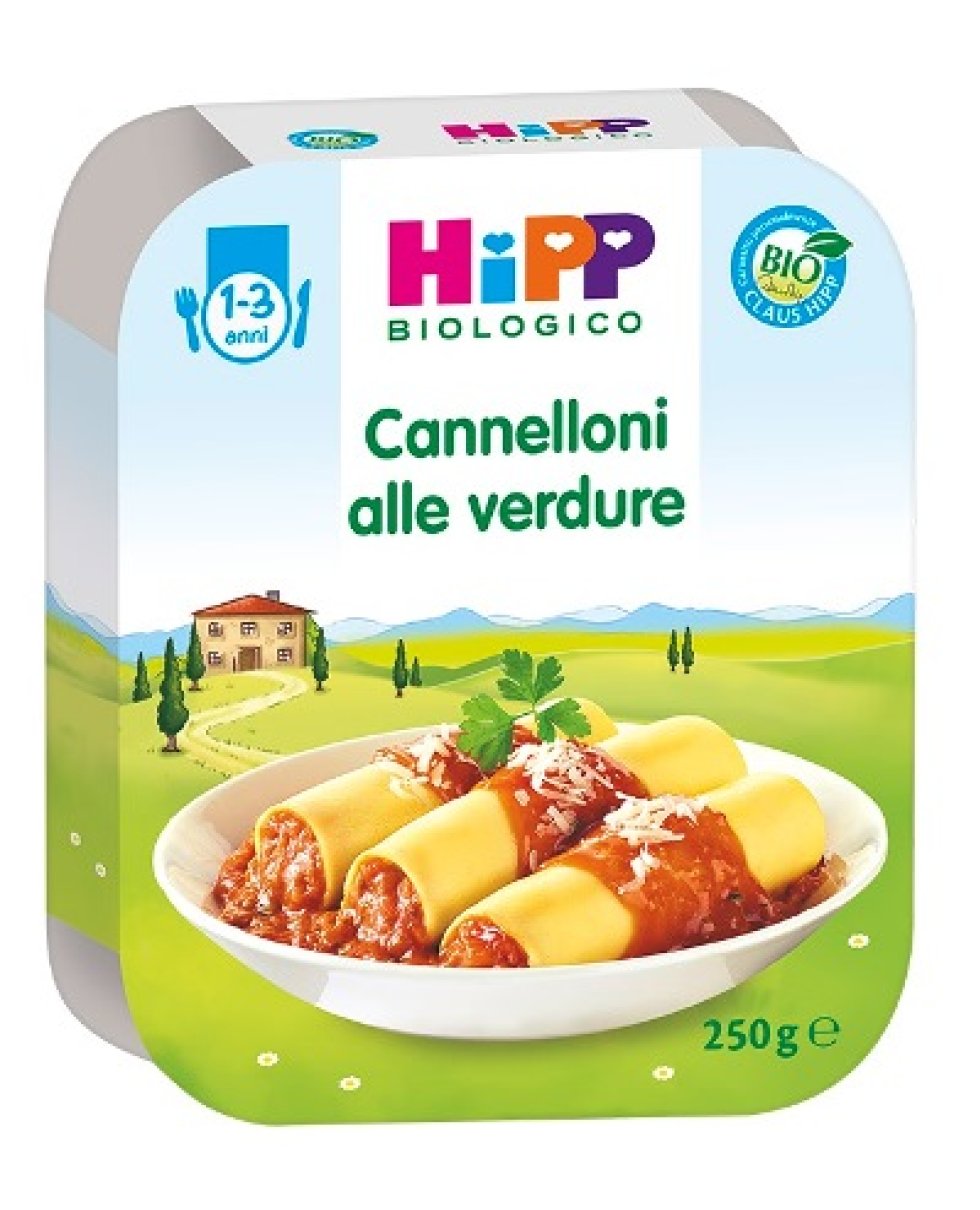 HIPP BIO CANNELLONI VERDUR250G