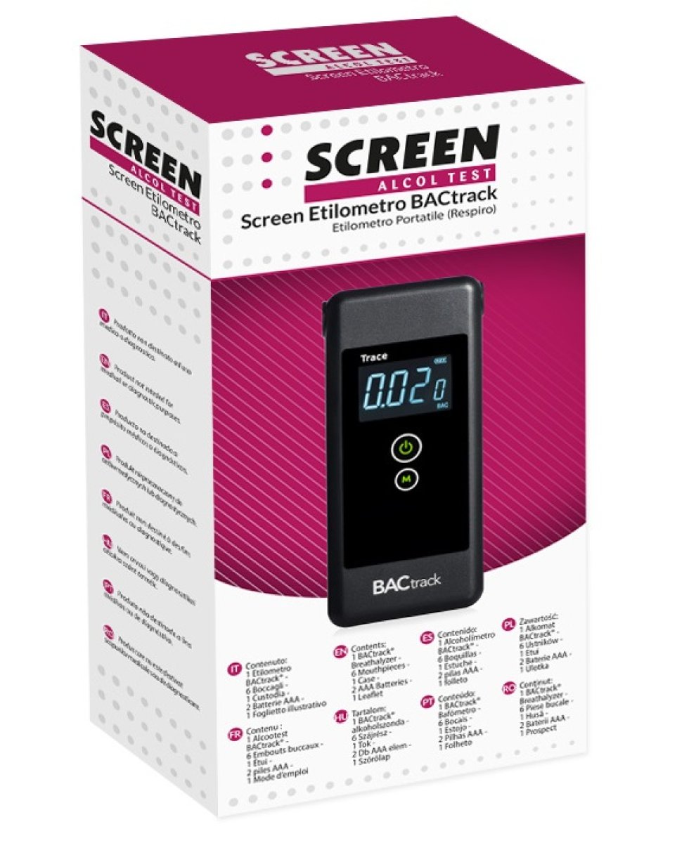 SCREEN ALCOL TEST DIGITAL