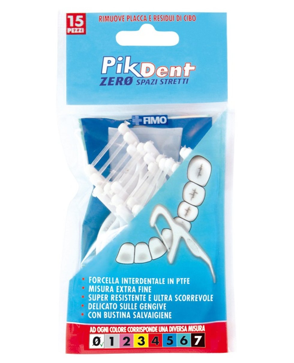 PIKDENT ZERO SPAZI STRETTI 15P